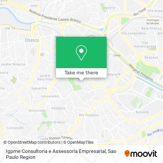 Igpme Consultoria e Assessoria Empresarial map