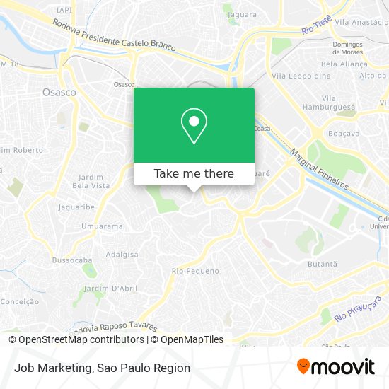 Job Marketing map