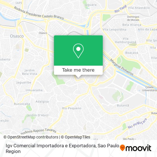 Igv Comercial Importadora e Exportadora map