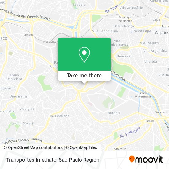 Mapa Transportes Imediato