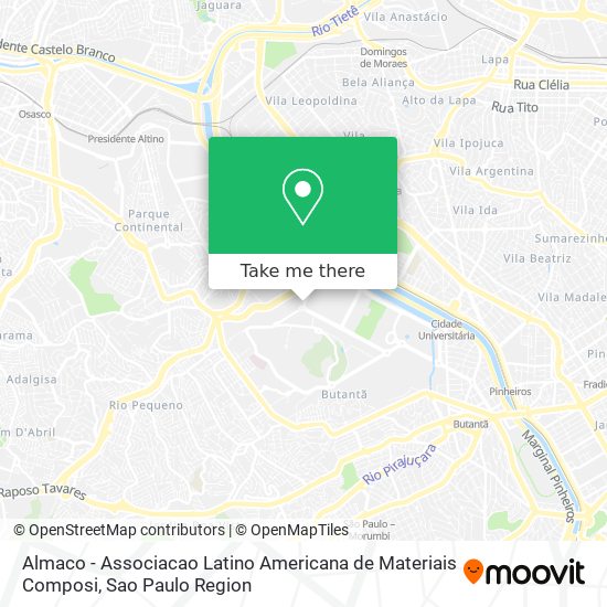 Mapa Almaco - Associacao Latino Americana de Materiais Composi