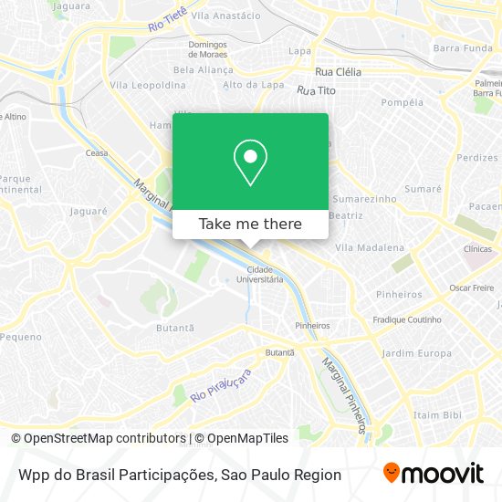 Mapa Wpp do Brasil Participações