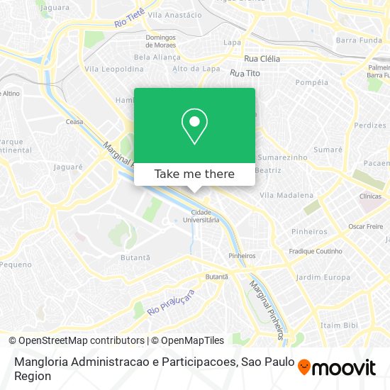 Mapa Mangloria Administracao e Participacoes
