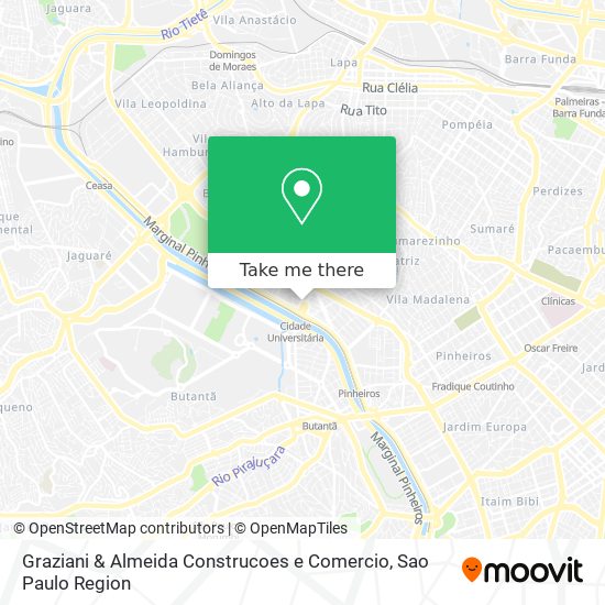 Graziani & Almeida Construcoes e Comercio map
