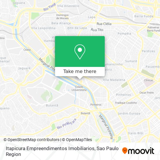 Itapicura Empreendimentos Imobiliarios map