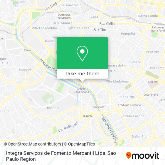 Integra Serviços de Fomento Mercantil Ltda map