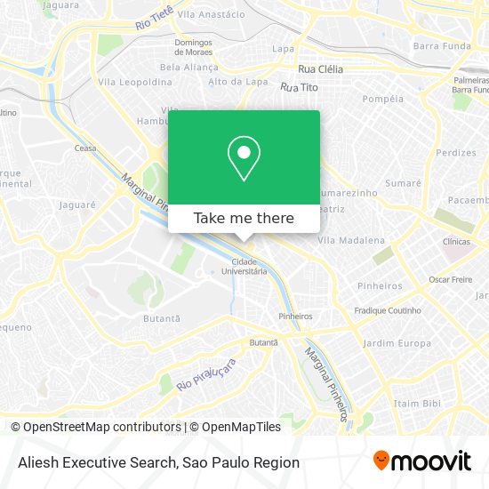 Aliesh Executive Search map