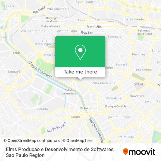 Mapa Elms Producao e Desenvolvimento de Softwares