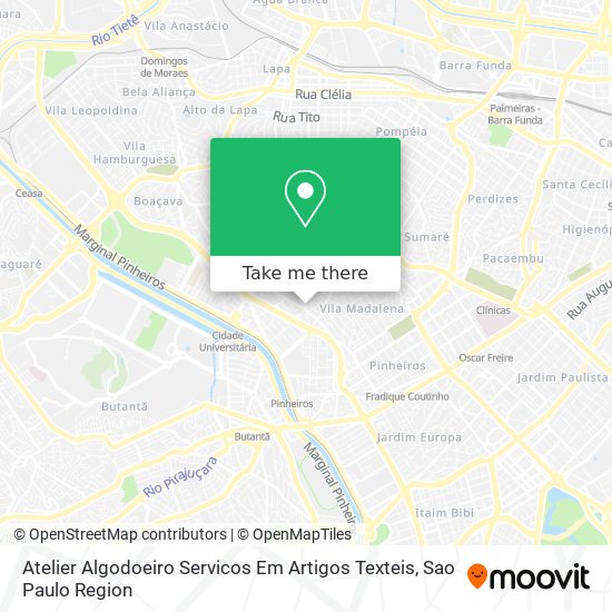 Mapa Atelier Algodoeiro Servicos Em Artigos Texteis