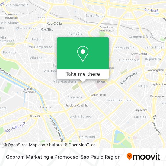 Mapa Gcprom Marketing e Promocao