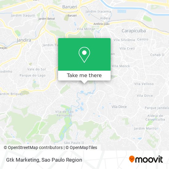 Gtk Marketing map