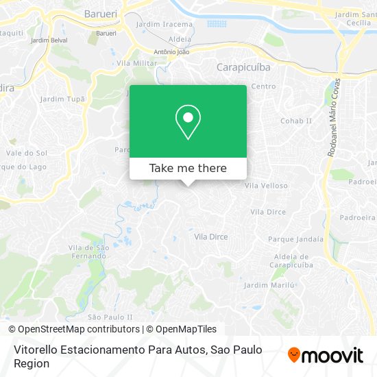 Mapa Vitorello Estacionamento Para Autos