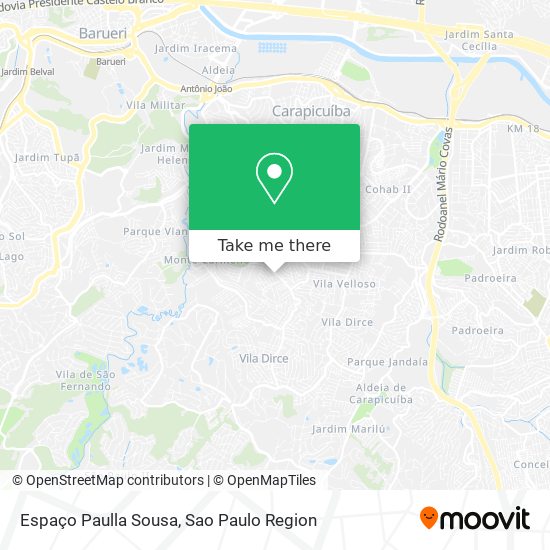 Espaço Paulla Sousa map