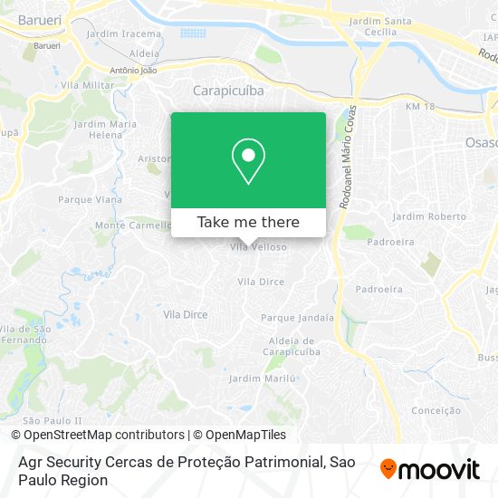 Agr Security Cercas de Proteção Patrimonial map