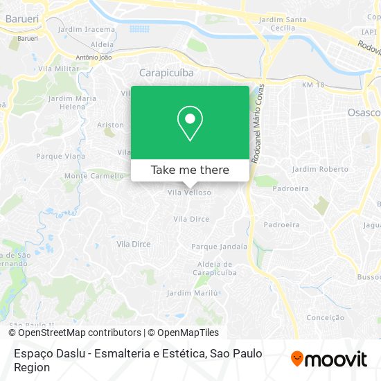 Espaço Daslu - Esmalteria e Estética map