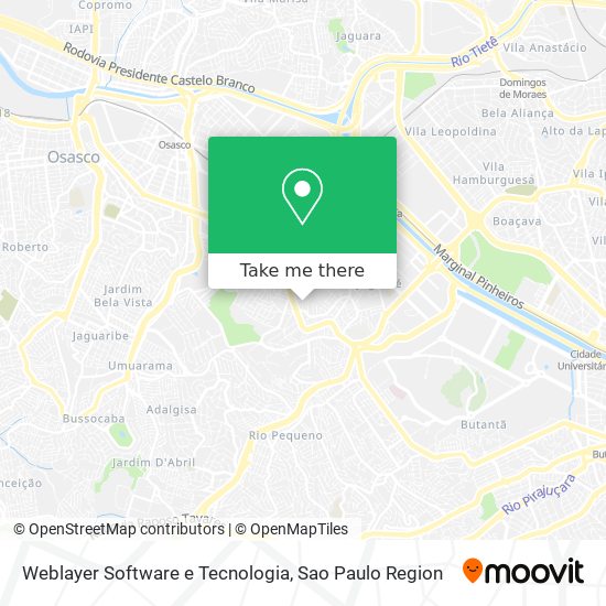 Weblayer Software e Tecnologia map