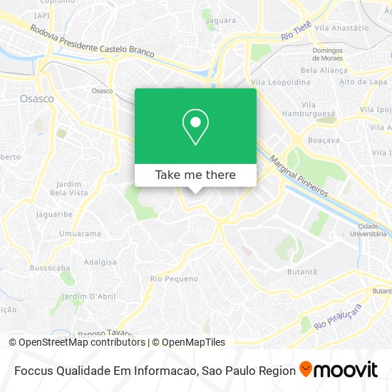 Foccus Qualidade Em Informacao map