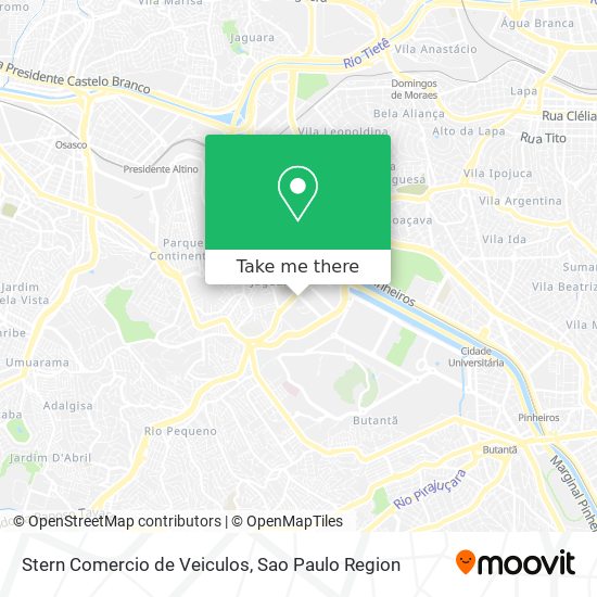 Stern Comercio de Veiculos map