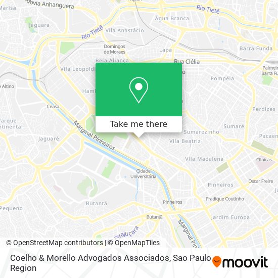 Coelho & Morello Advogados Associados map