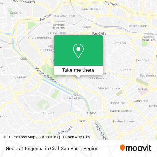 Geoport Engenharia Civil map