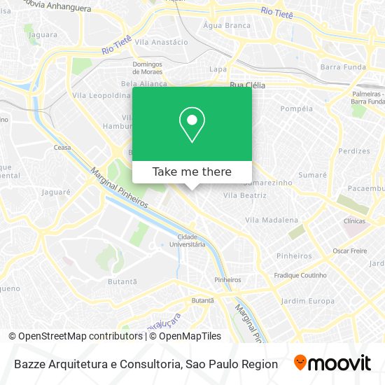 Bazze Arquitetura e Consultoria map