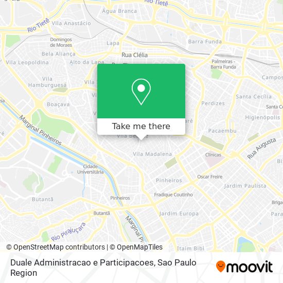 Duale Administracao e Participacoes map