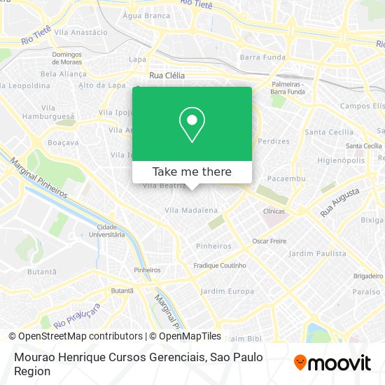 Mapa Mourao Henrique Cursos Gerenciais