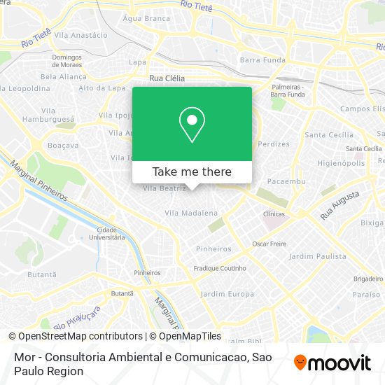 Mor - Consultoria Ambiental e Comunicacao map