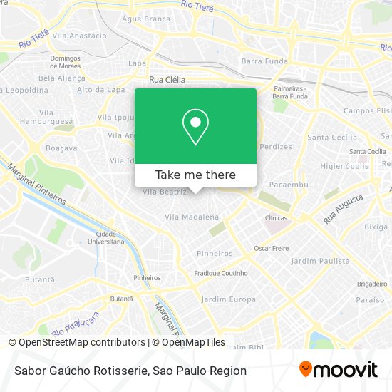 Sabor Gaúcho Rotisserie map