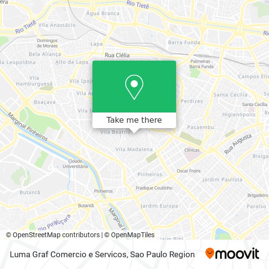 Mapa Luma Graf Comercio e Servicos