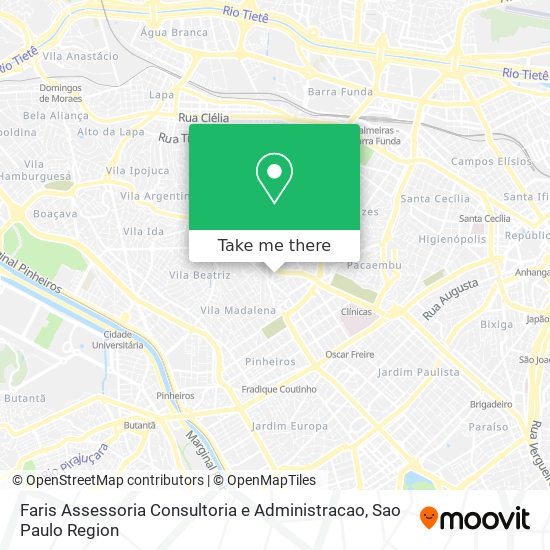 Faris Assessoria Consultoria e Administracao map