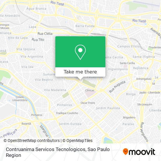 Contruanima Servicos Tecnologicos map