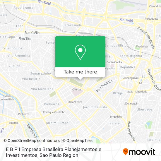 E B P I Empresa Brasileira Planejamentos e Investimentos map