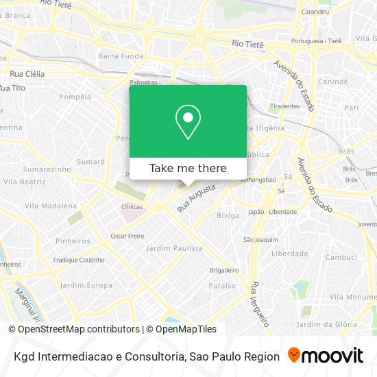 Kgd Intermediacao e Consultoria map