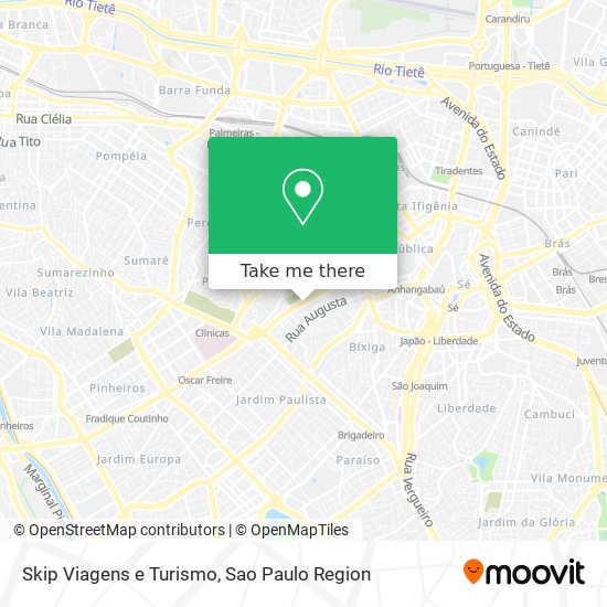 Skip Viagens e Turismo map