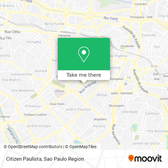 Mapa Citizen Paulista
