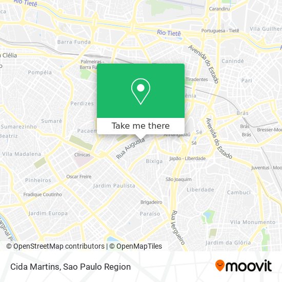 Cida Martins map