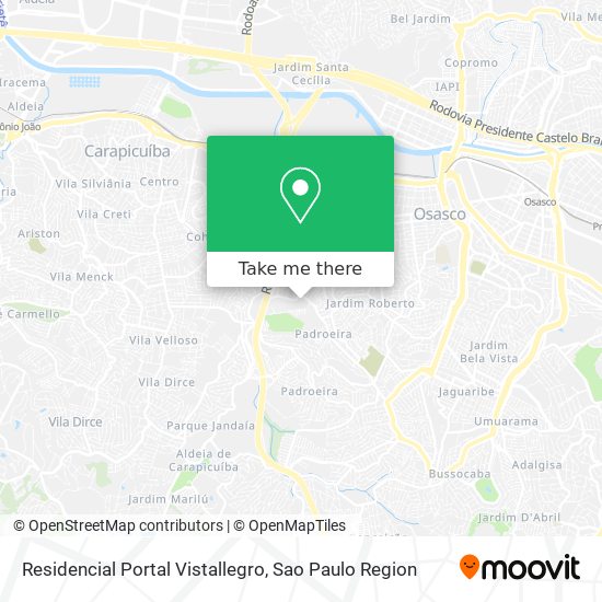 Residencial Portal Vistallegro map
