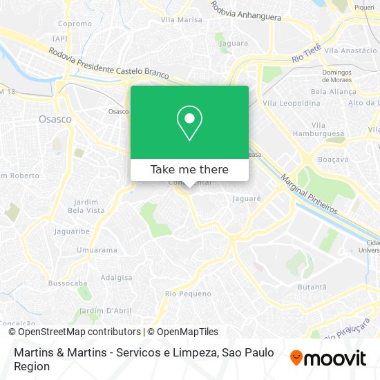 Martins & Martins - Servicos e Limpeza map