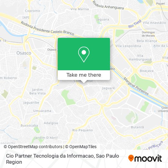 Cio Partner Tecnologia da Informacao map