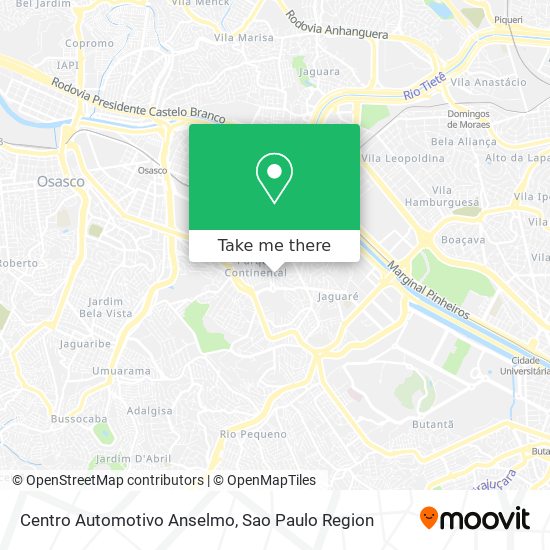 Centro Automotivo Anselmo map