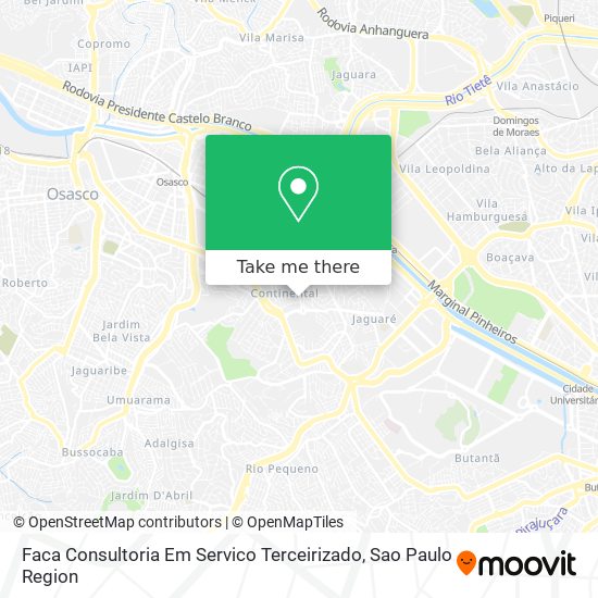 Mapa Faca Consultoria Em Servico Terceirizado