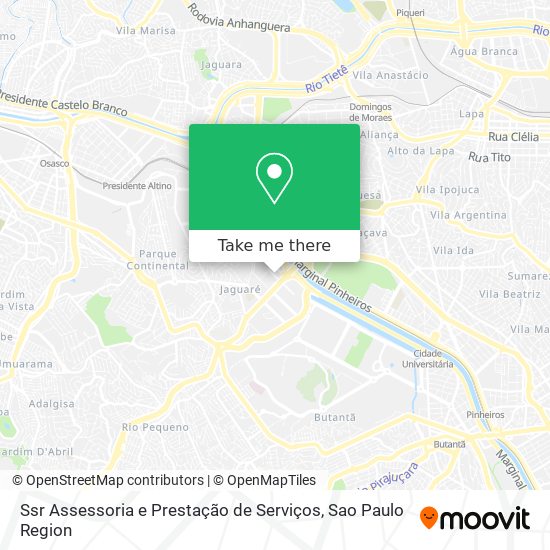 Ssr Assessoria e Prestação de Serviços map