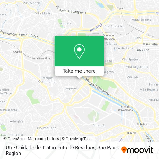 Utr - Unidade de Tratamento de Resíduos map