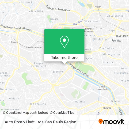 Auto Posto Lindt Ltda map