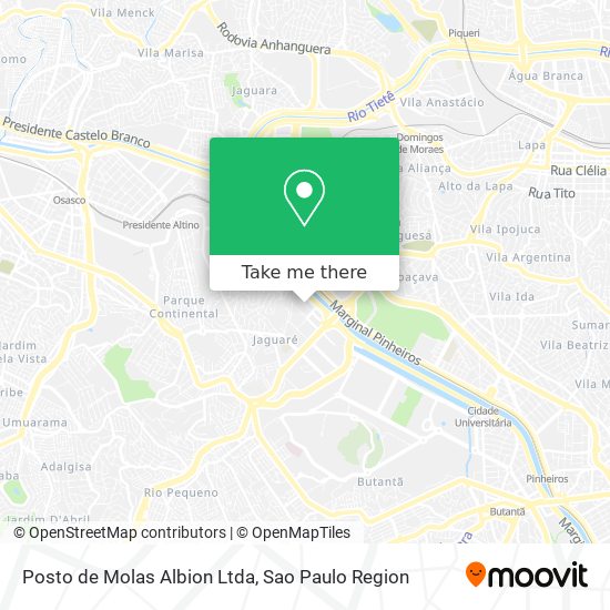 Posto de Molas Albion Ltda map