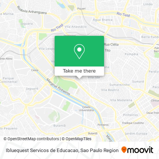 Ibluequest Servicos de Educacao map