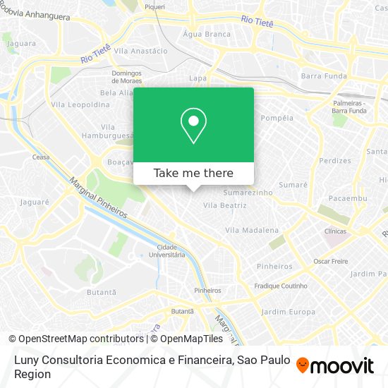 Mapa Luny Consultoria Economica e Financeira