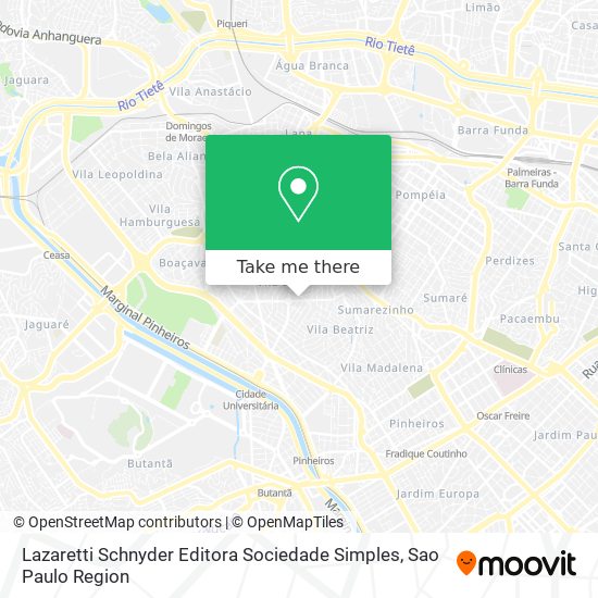 Lazaretti Schnyder Editora Sociedade Simples map