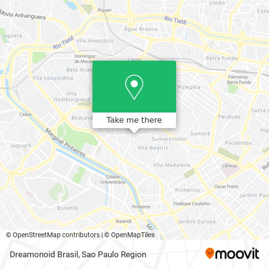 Dreamonoid Brasil map